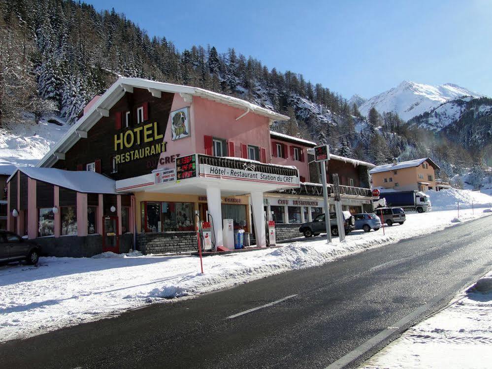Hotel Restaurant Du Cret Bourg-Saint-Pierre Exteriör bild
